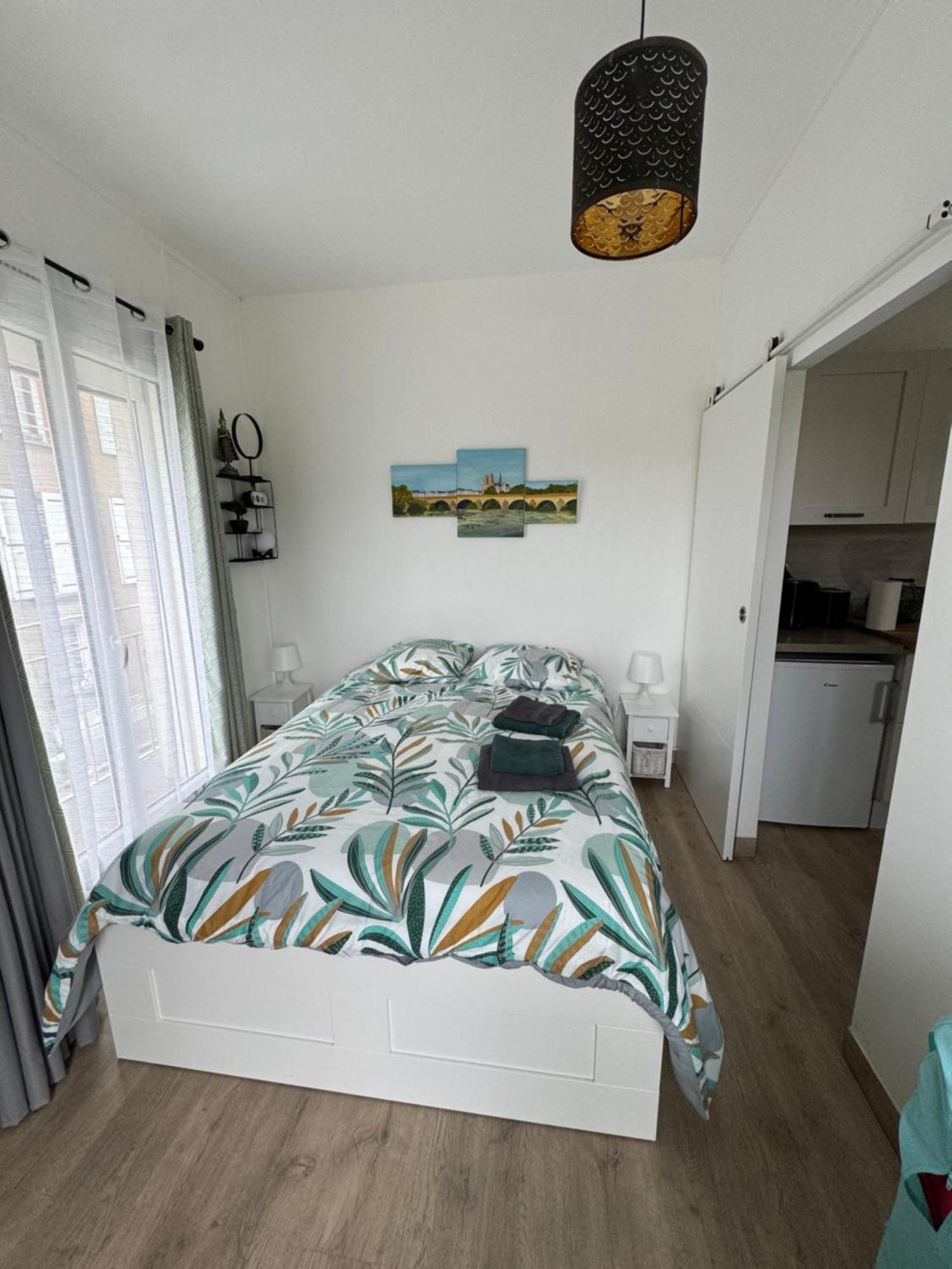 Cosy Loire, T2 Neuf, Front De Loire ,Vue Cathedrale,5Min A Pied Centre Ville Et Parking Prive Orléans Exterior photo